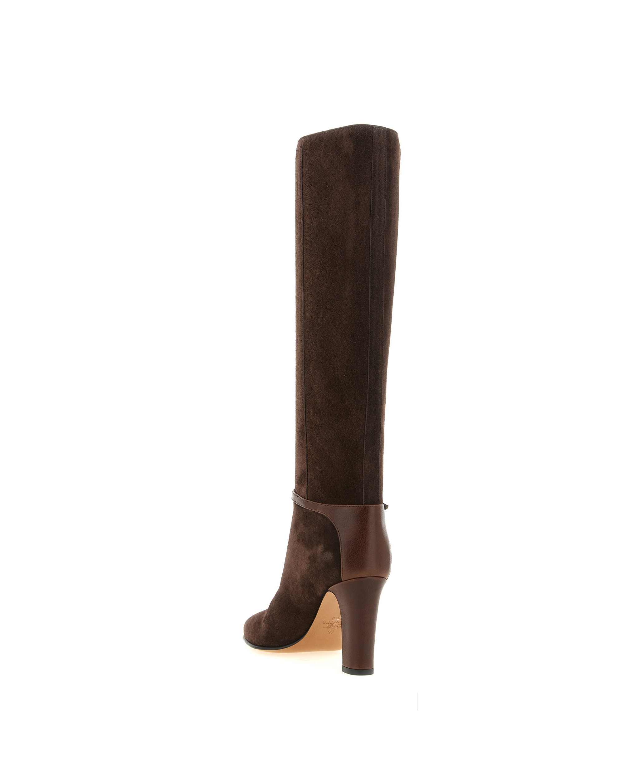 Valentino Garavani – Pattie High Boots Brown