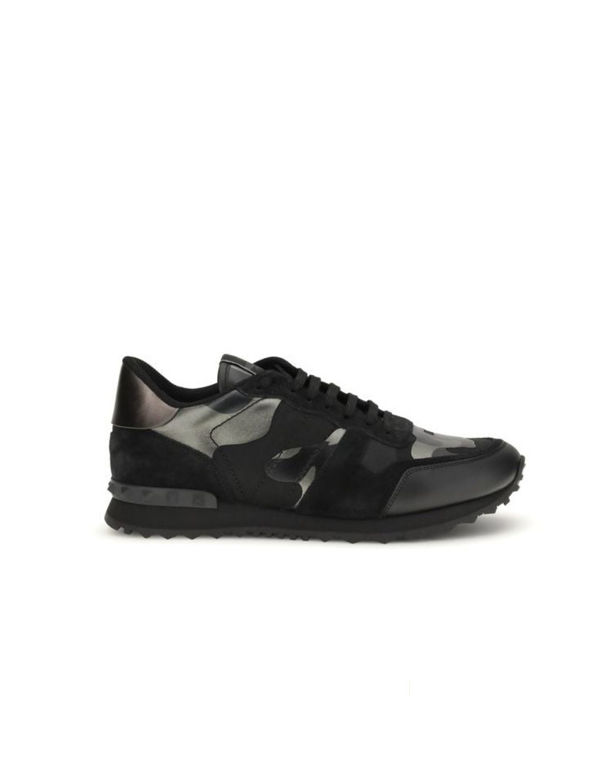 Valentino Garavani – Rockrunner Camouflage Sneakers Black