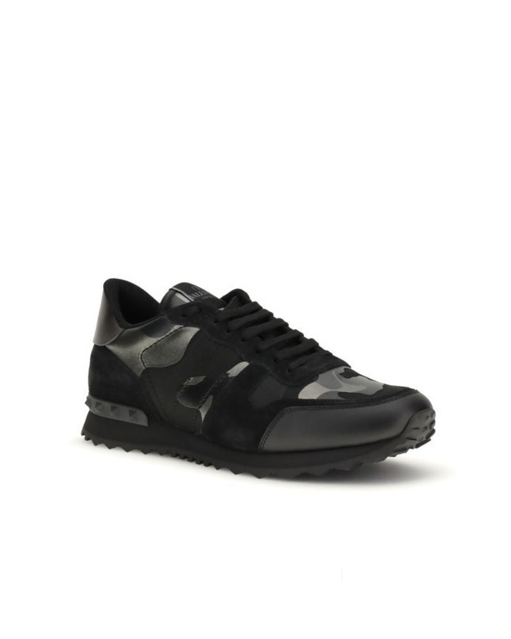 Valentino Garavani – Rockrunner Camouflage Sneakers Black