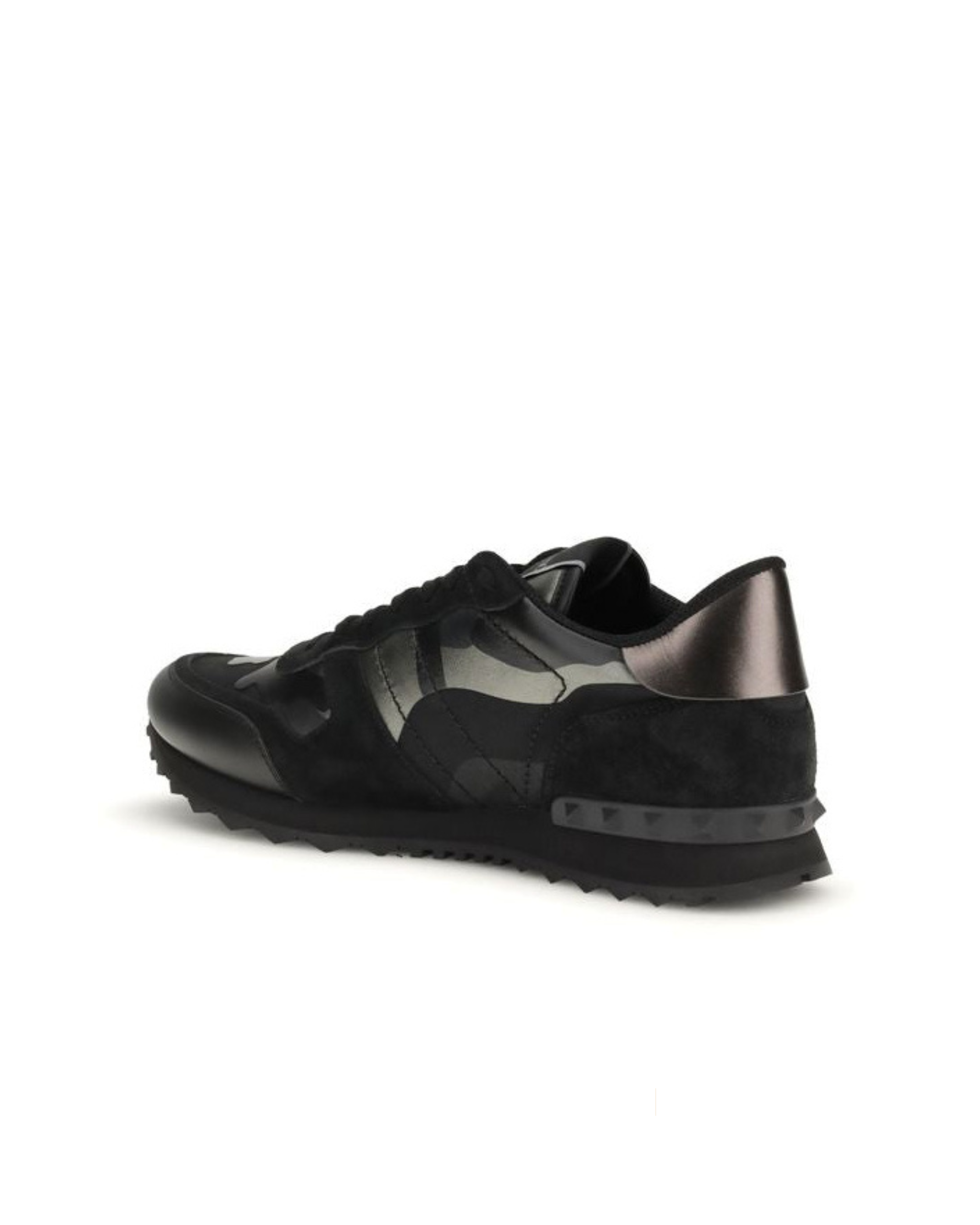 Valentino Garavani – Rockrunner Camouflage Sneakers Black