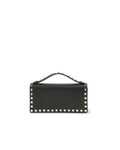 Valentino Garavani - Rockstud Chain Wallet in Pelle Nera