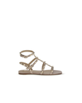 Valentino Garavani – Rockstud Leather Sandals Beige