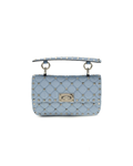 Valentino Garavani – Rockstud Spike Shoulder Bag Azzurro