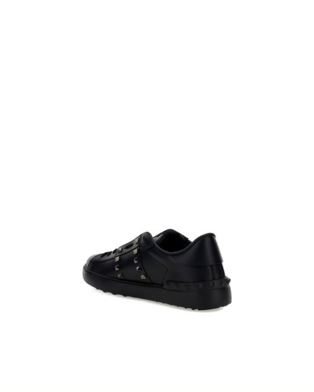 Valentino Garavani Rockstud Untitled Sneakers Nere in Pelle