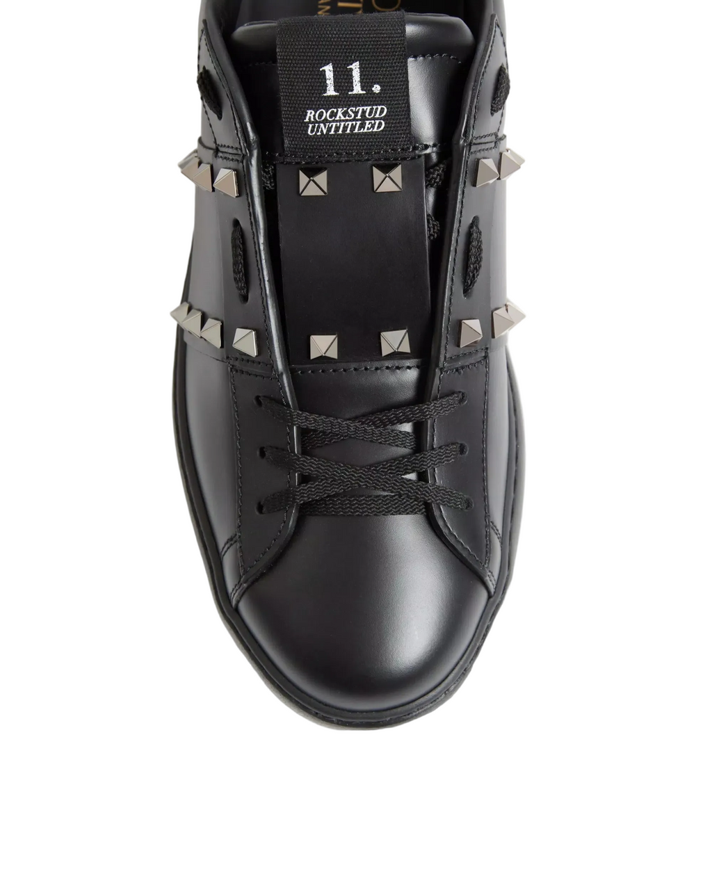 Valentino Garavani Rockstud Untitled Sneakers Nere in Pelle