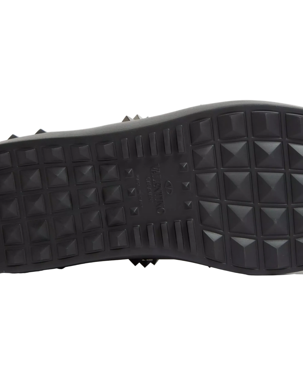 Valentino Garavani Rockstud Untitled Sneakers Nere in Pelle