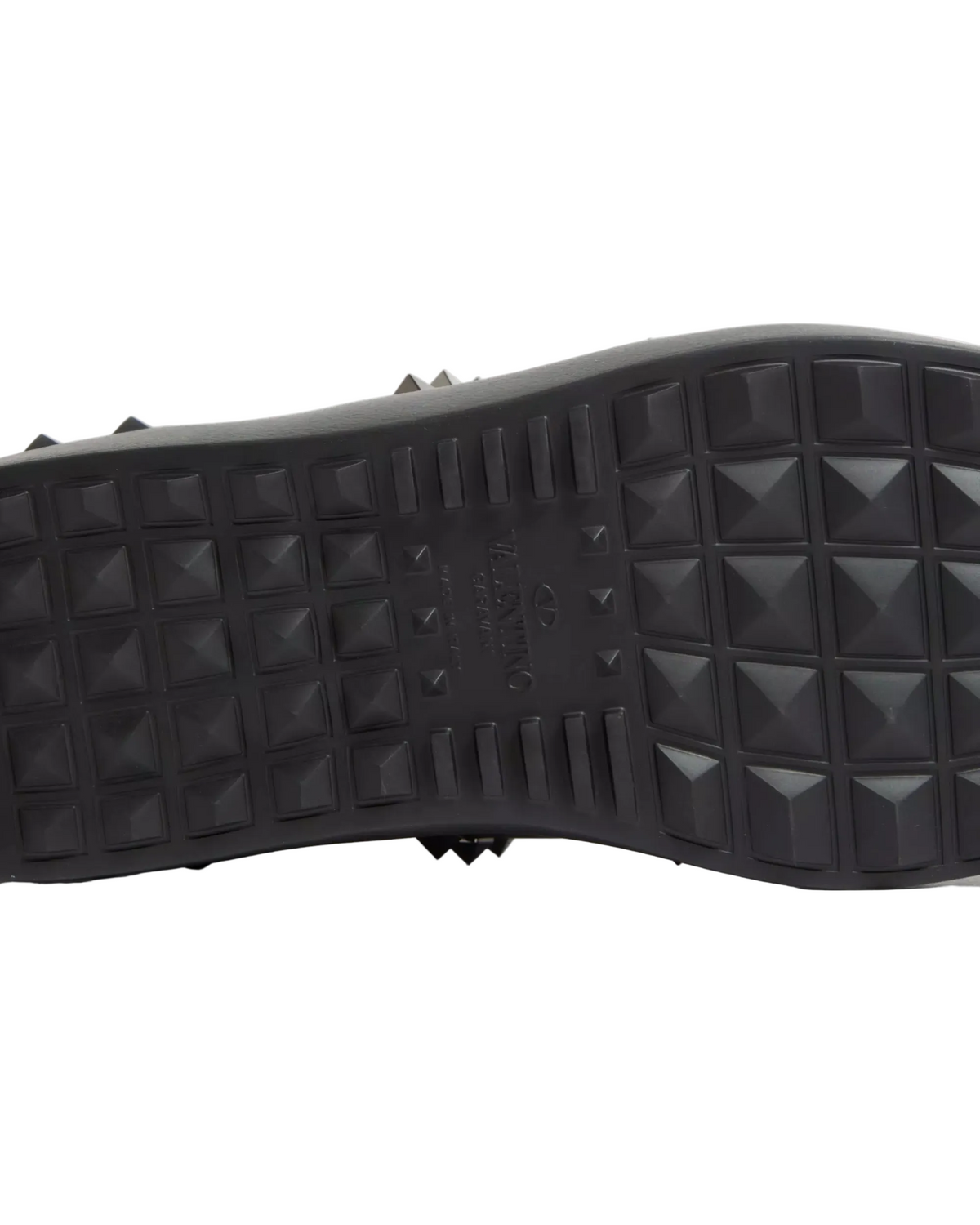 Valentino Garavani Rockstud Untitled Sneakers Nere in Pelle