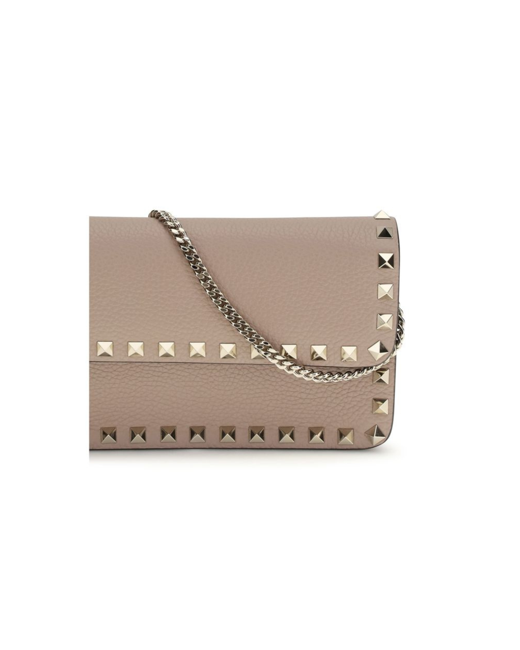 Valentino Garavani – Rockstud Wallet Bag in Pelle Martellata