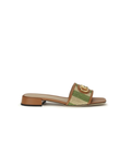 Valentino Garavani – Sandali Slide VLogo Signature in Raffia