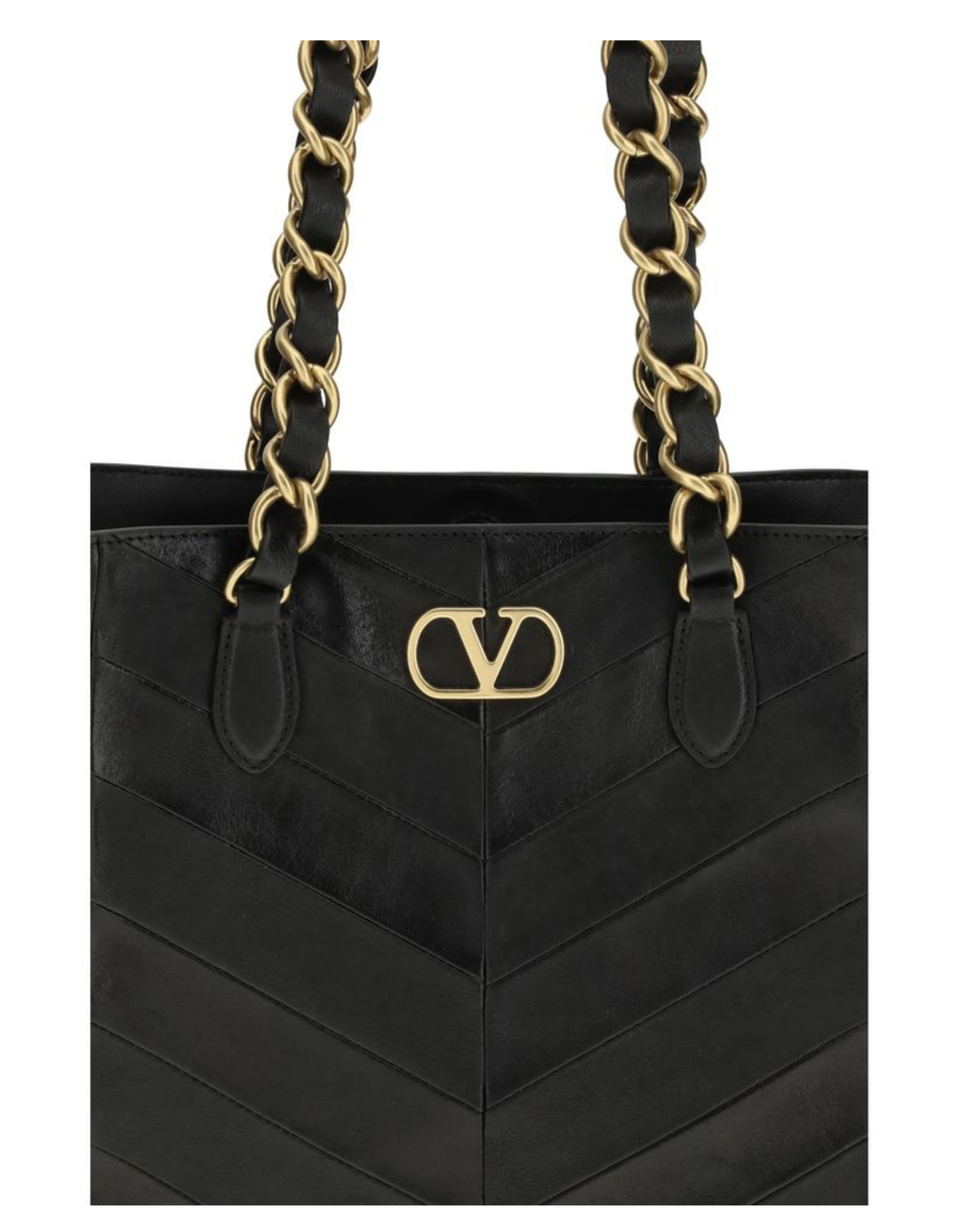 Valentino Garavani – Borsa Shopping Laseine Small in Nappa