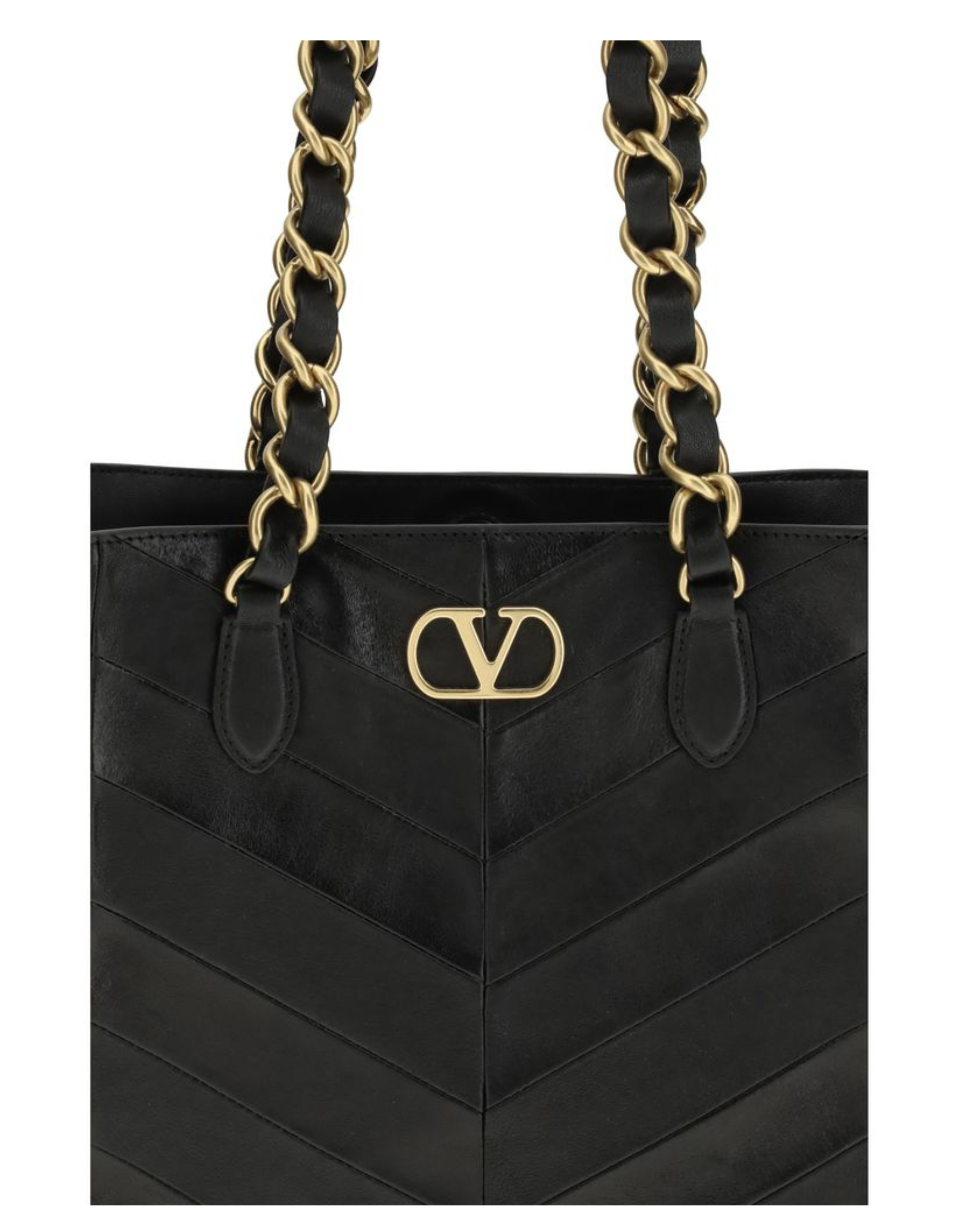 Valentino Garavani – Borsa Shopping Laseine Small in Nappa
