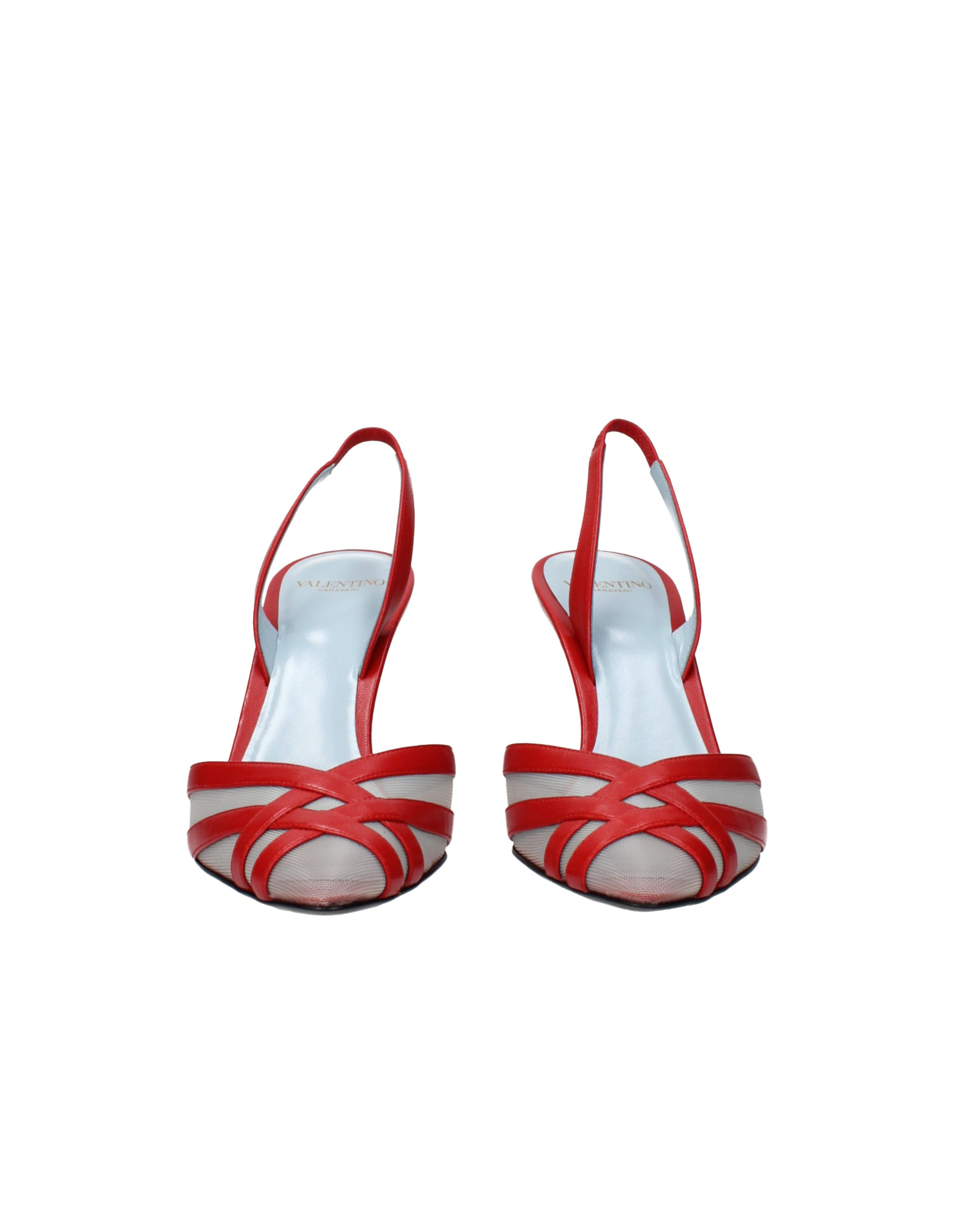 Valentino Garavani – Slingback in Pelle e Tulle