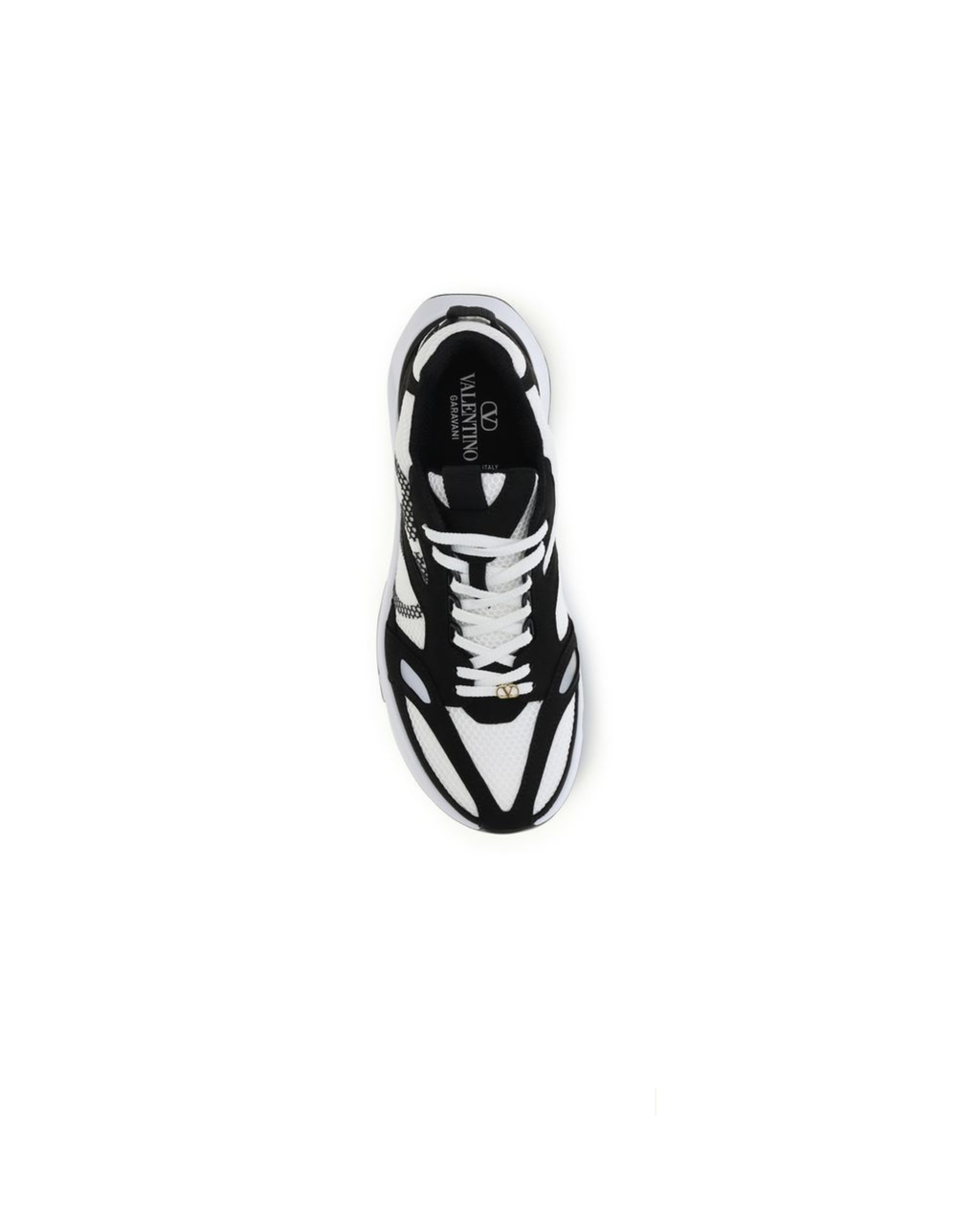 Valentino Garavani – Sneakers Demivee in Mesh e Suede