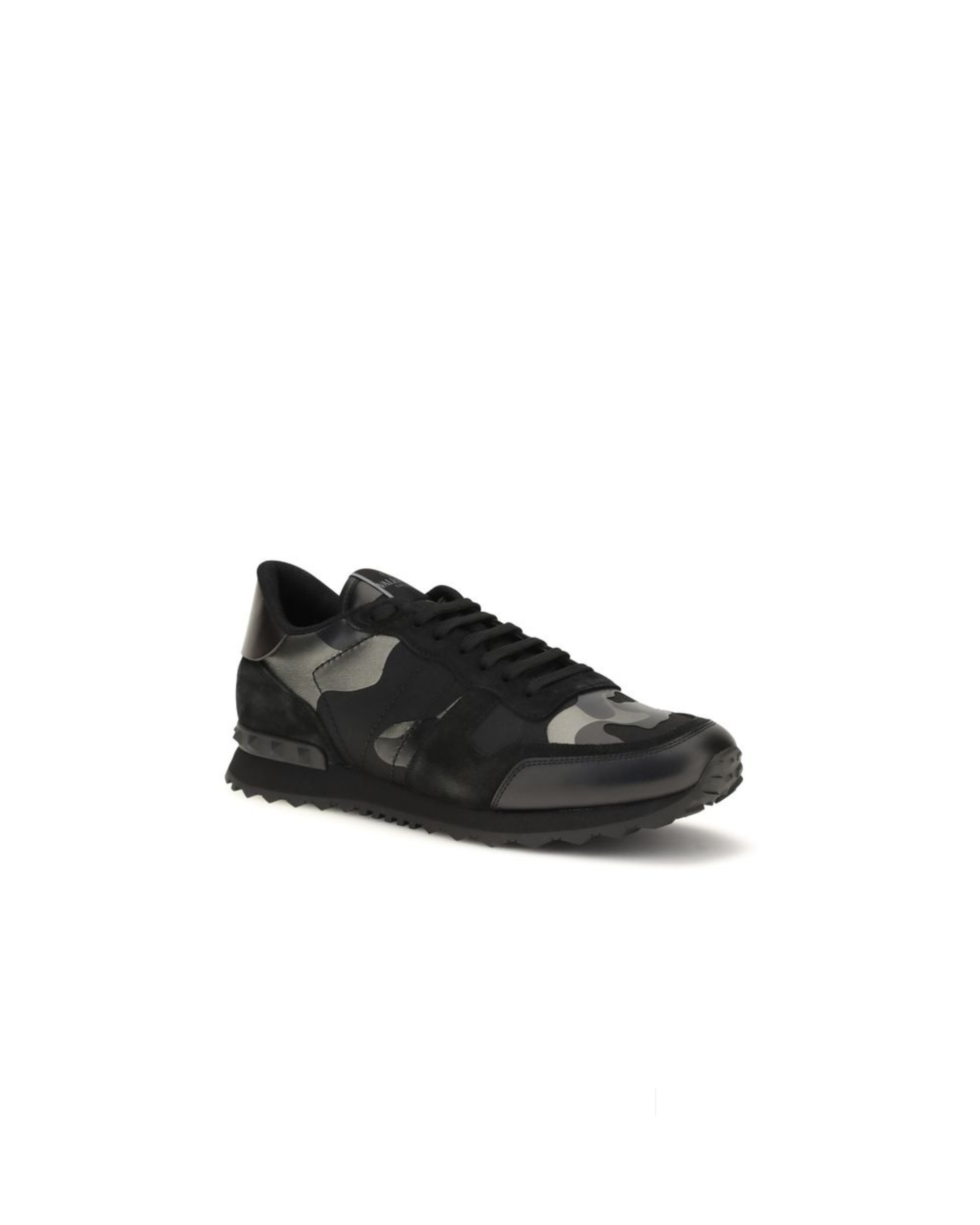 Valentino Garavani – Sneakers Rockrunner Camouflage Noir