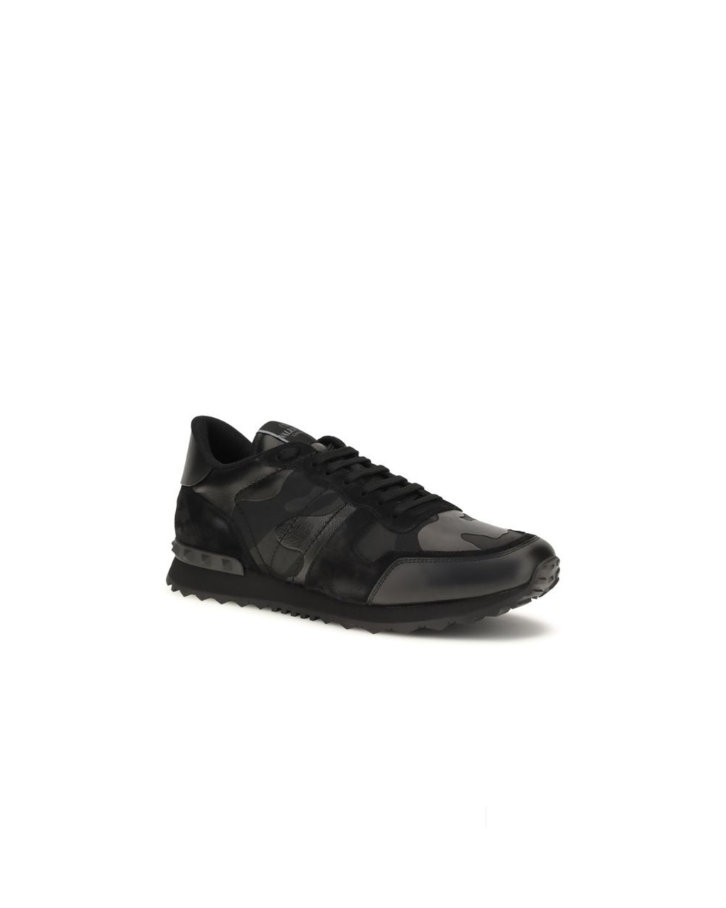 Valentino Garavani – Sneakers Rockrunner Camouflage in Tessuto e Pelle