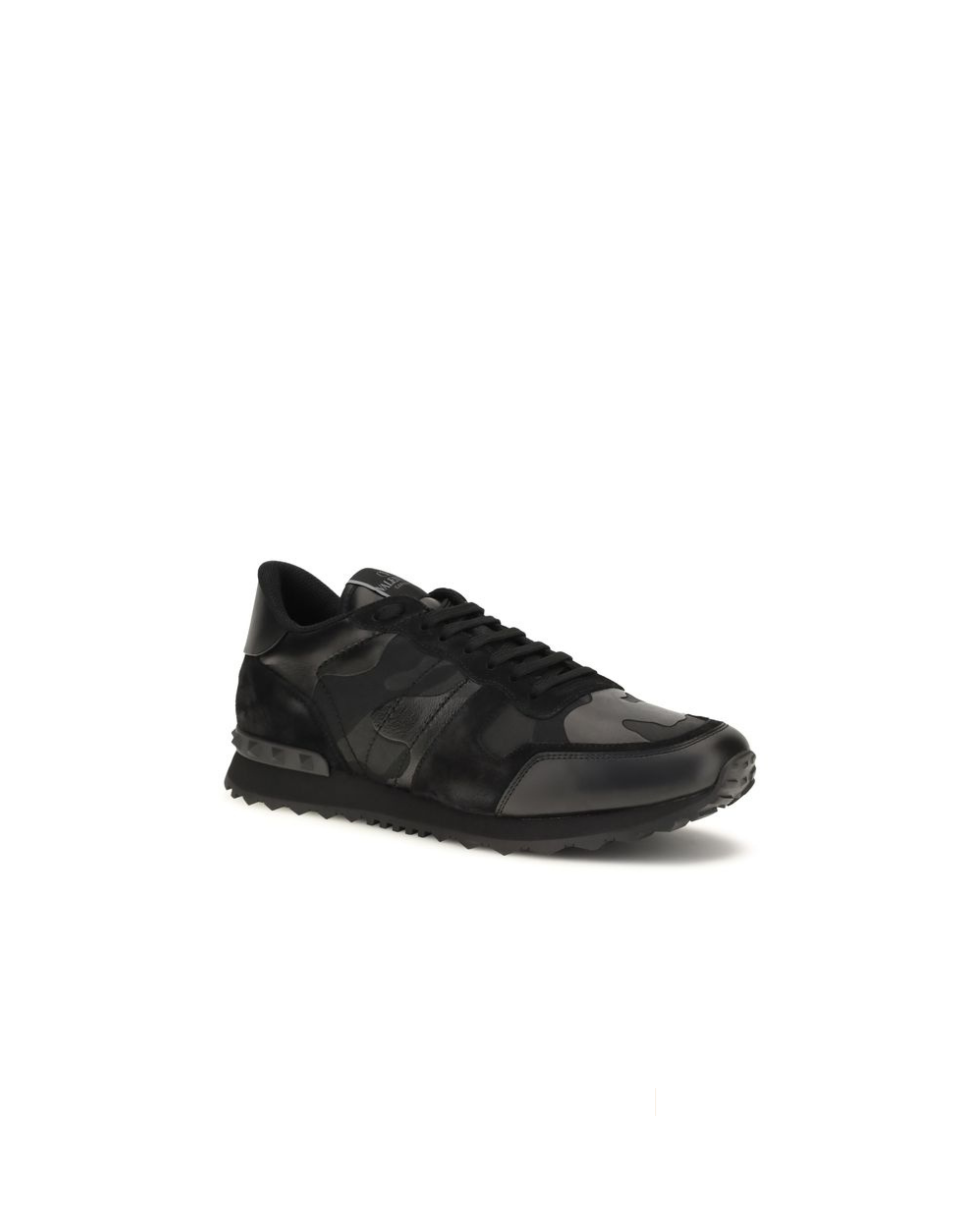 Valentino Garavani – Sneakers Rockrunner Camouflage in Tessuto e Pelle