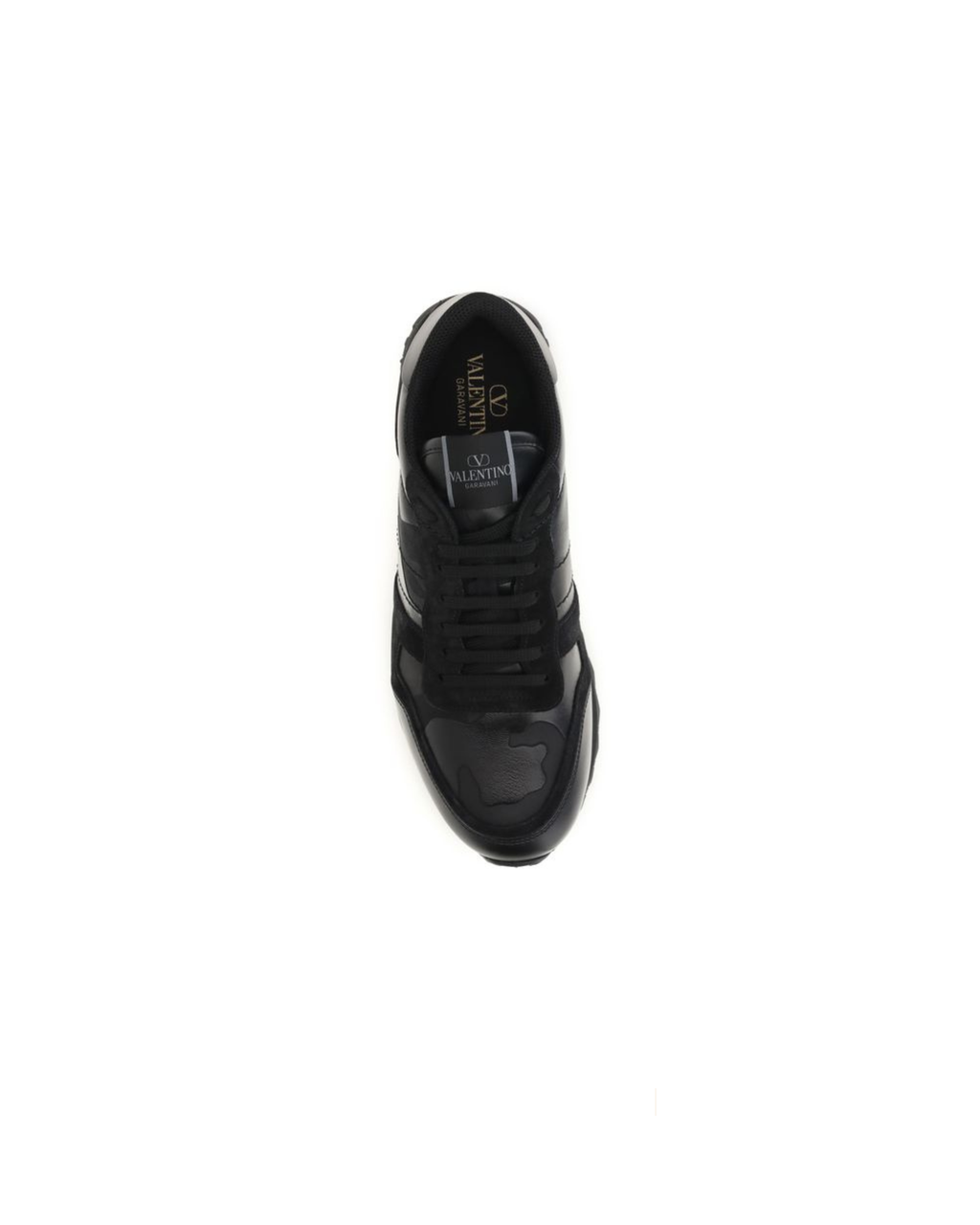 Valentino Garavani – Sneakers Rockrunner Camouflage in Tessuto e Pelle