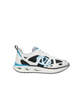Valentino Garavani – Sneakers in Tessuto Tecnico e Pelle con Maxi VLogo Azzurro