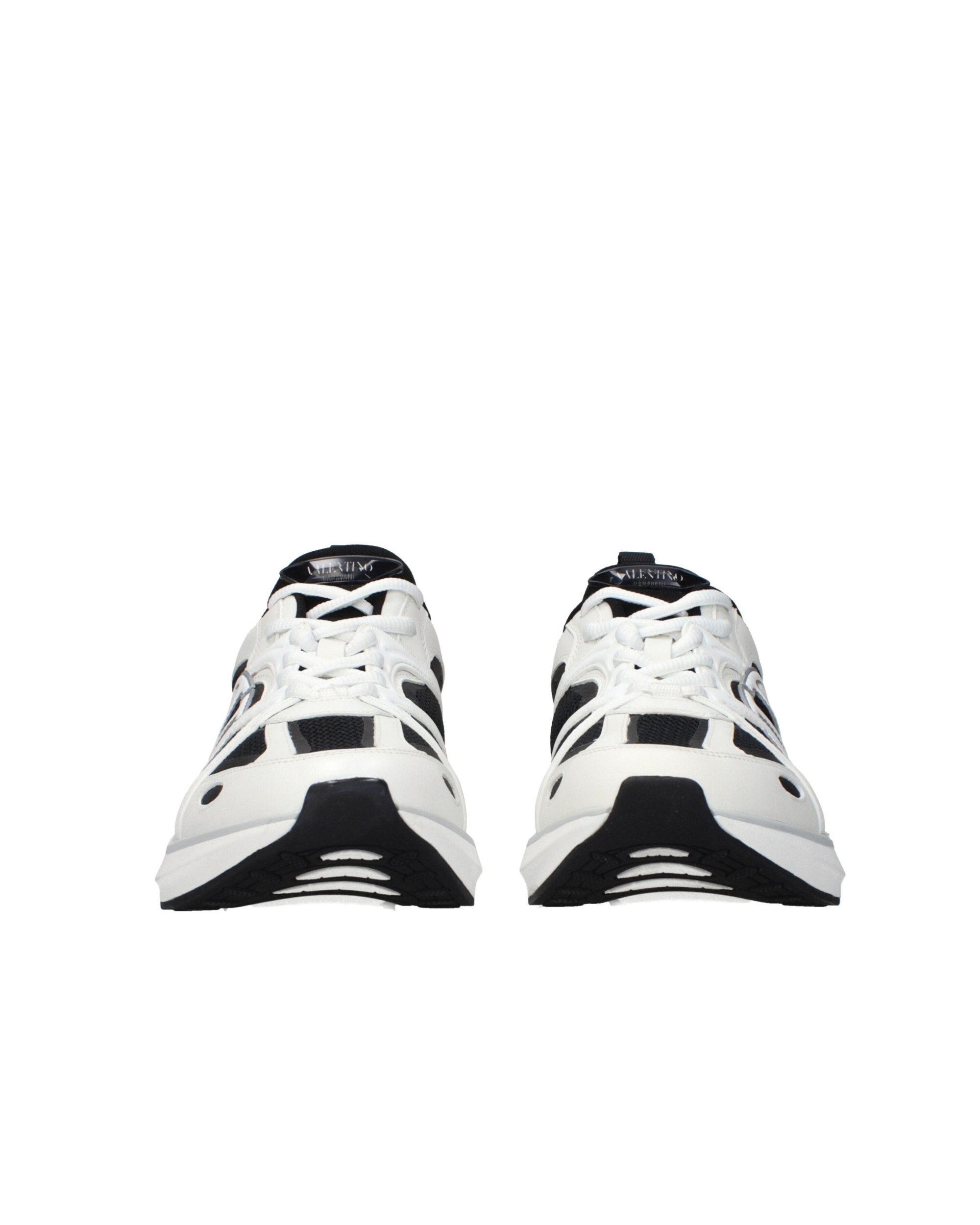 Valentino Garavani – Sneakers in Tessuto Tecnico e Pelle con Maxi VLogo