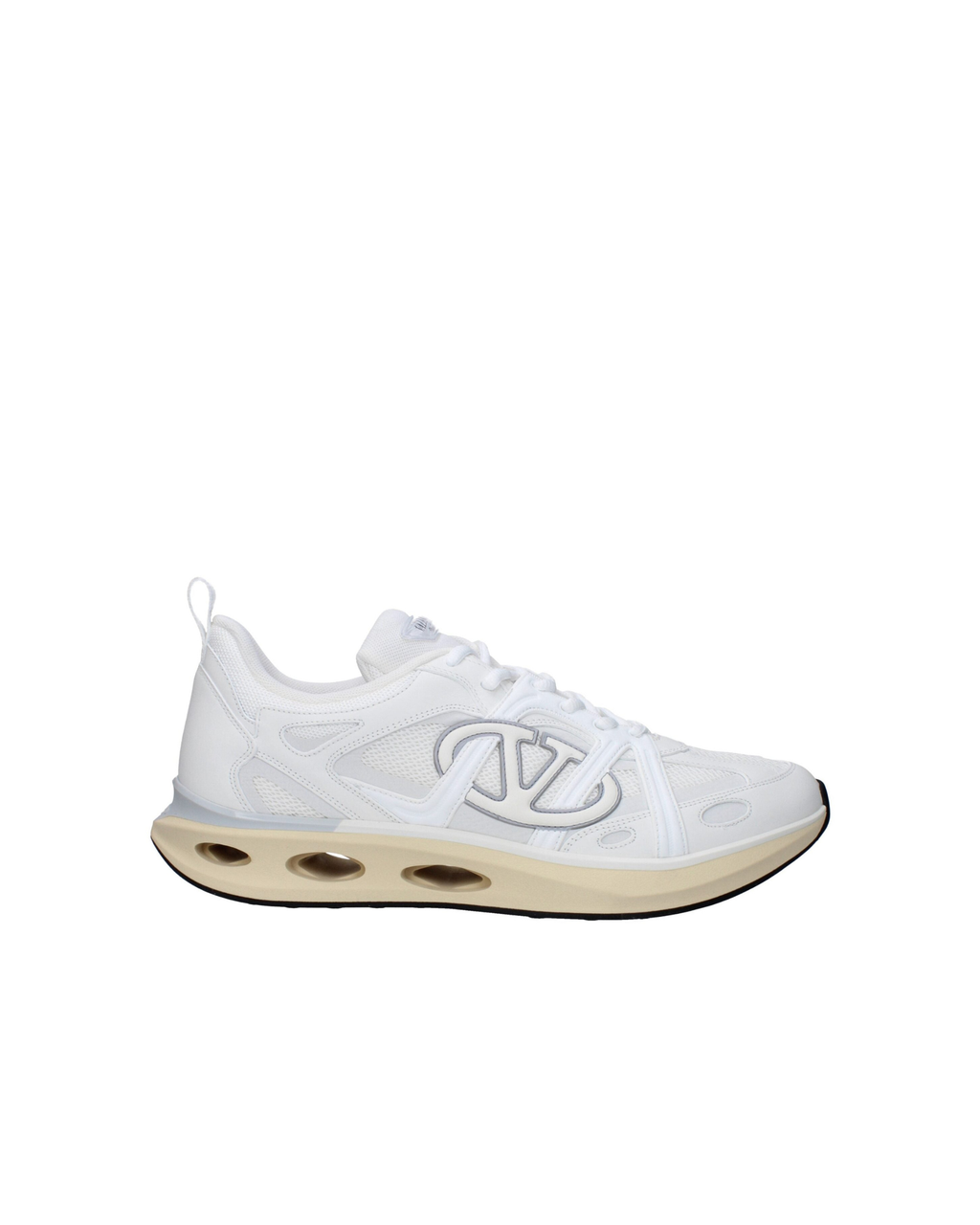 Valentino Garavani – Sneakers VLogo in Mesh e Pelle