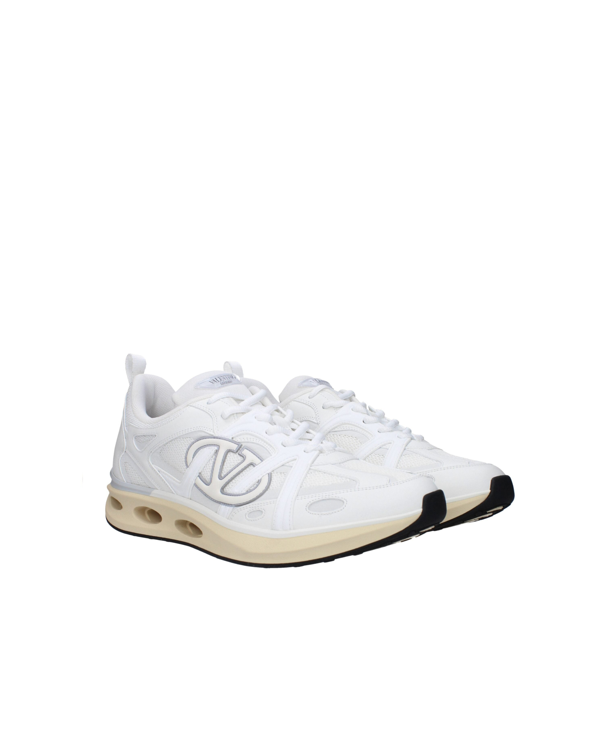 Valentino Garavani – Sneakers VLogo in Mesh e Pelle