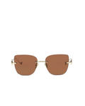 Valentino Garavani – Occhiali da Sole Geometric Metal VLogo