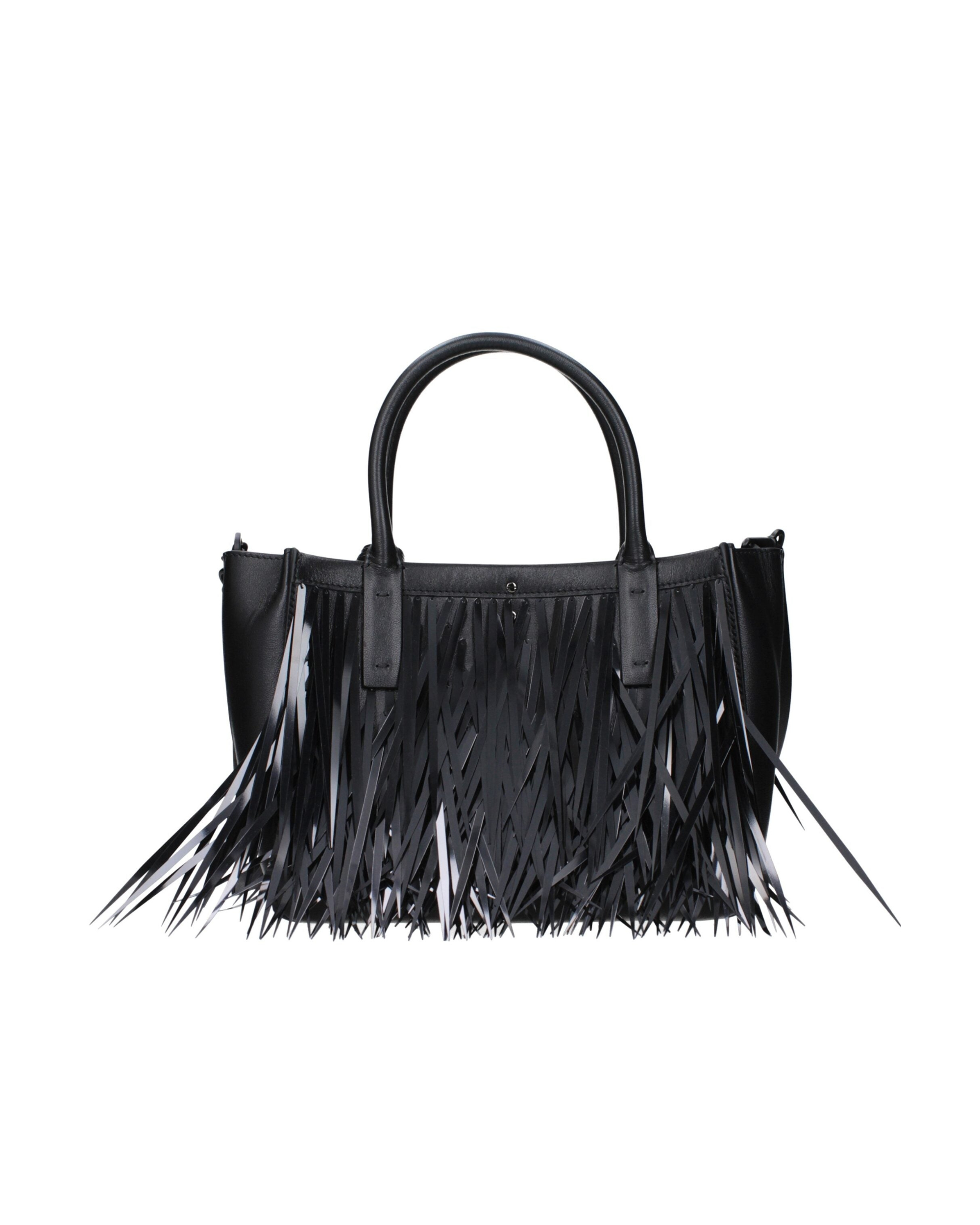Valentino Garavani – VLogo Fringe Leather Mini Tote Bag