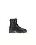 Valentino Garavani VLogo Signature Ankle Boots Neri in Pelle