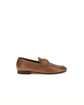 Valentino Garavani VLogo Signature Loafers in Nappa Marrone