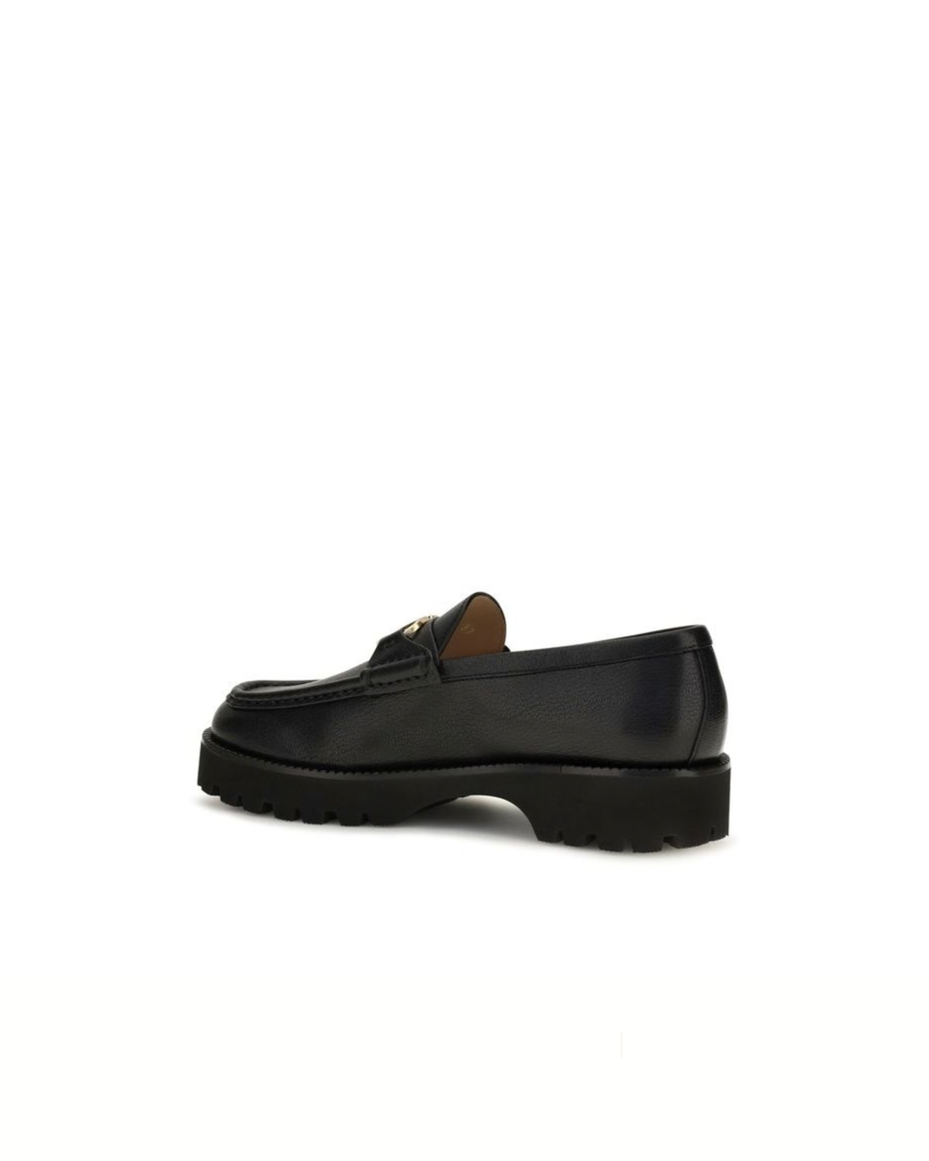Valentino Garavani - VLogo Signature Loafers Neri in Pelle