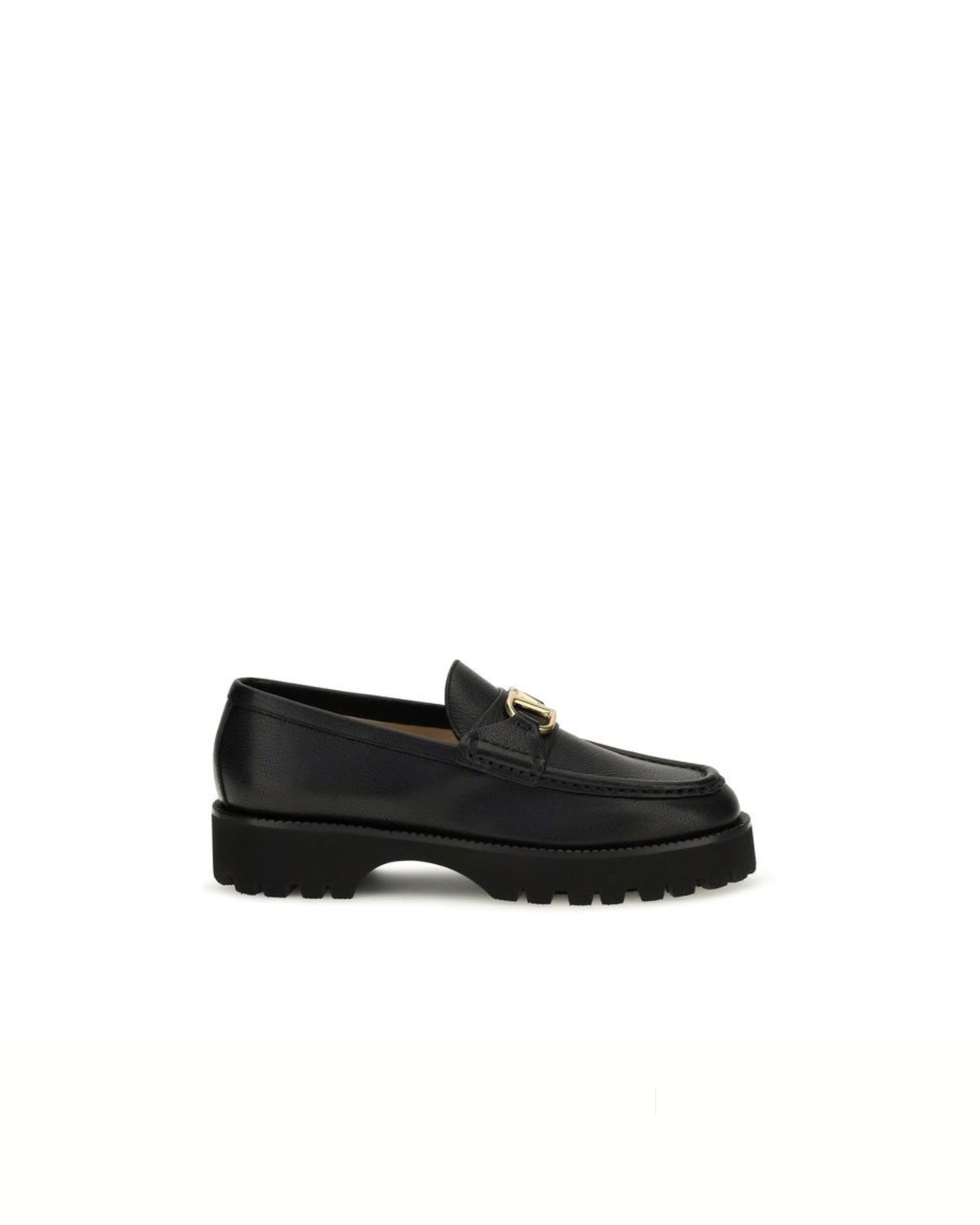 Valentino Garavani - VLogo Signature Loafers Neri in Pelle