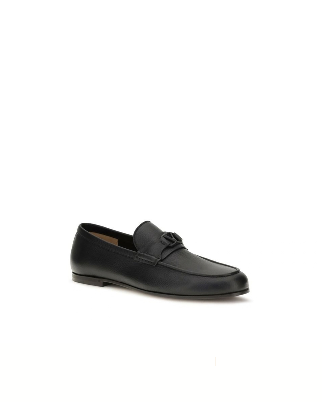 Valentino Garavani - VLogo Signature Mocassini in Pelle di Cervo Nera