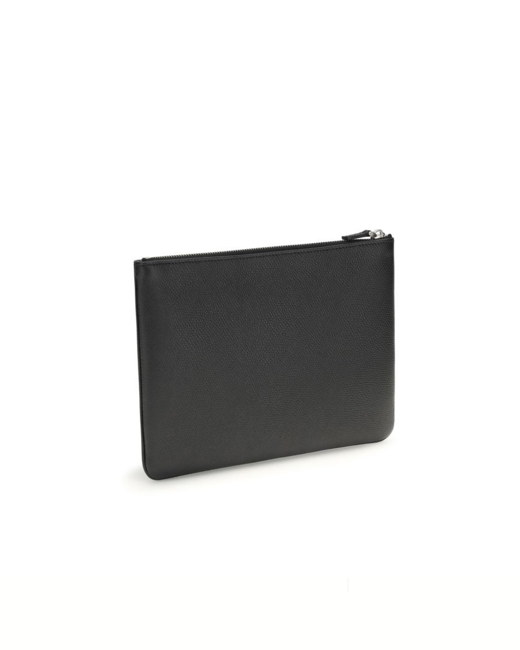 Valentino Garavani VLogo Signature Pouch in Pelle Nera