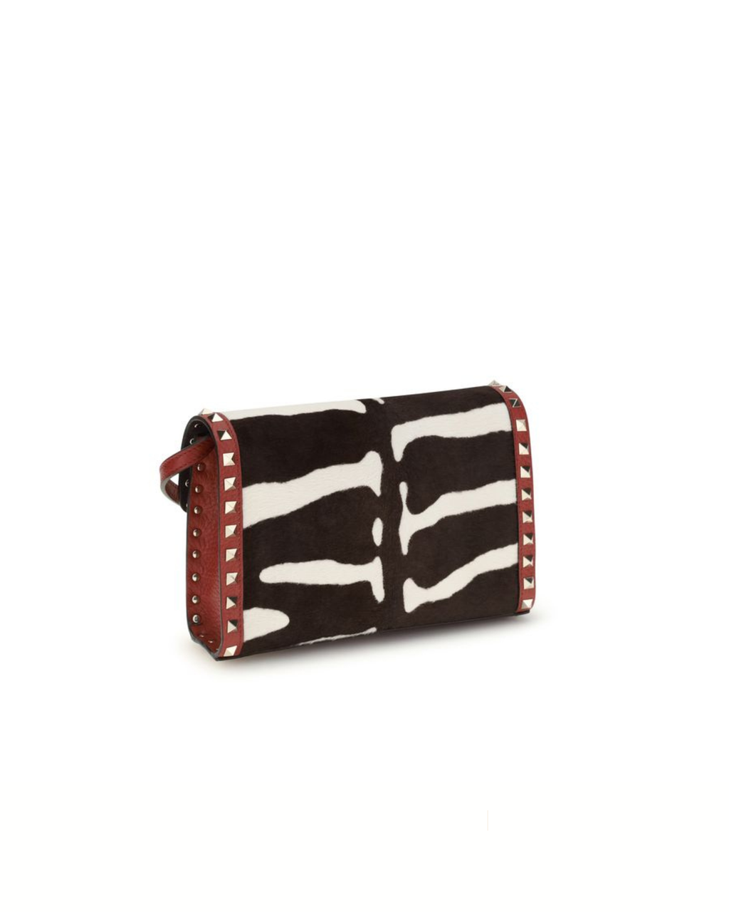 Valentino Garavani – Zebra Print Rockstud Shoulder Bag