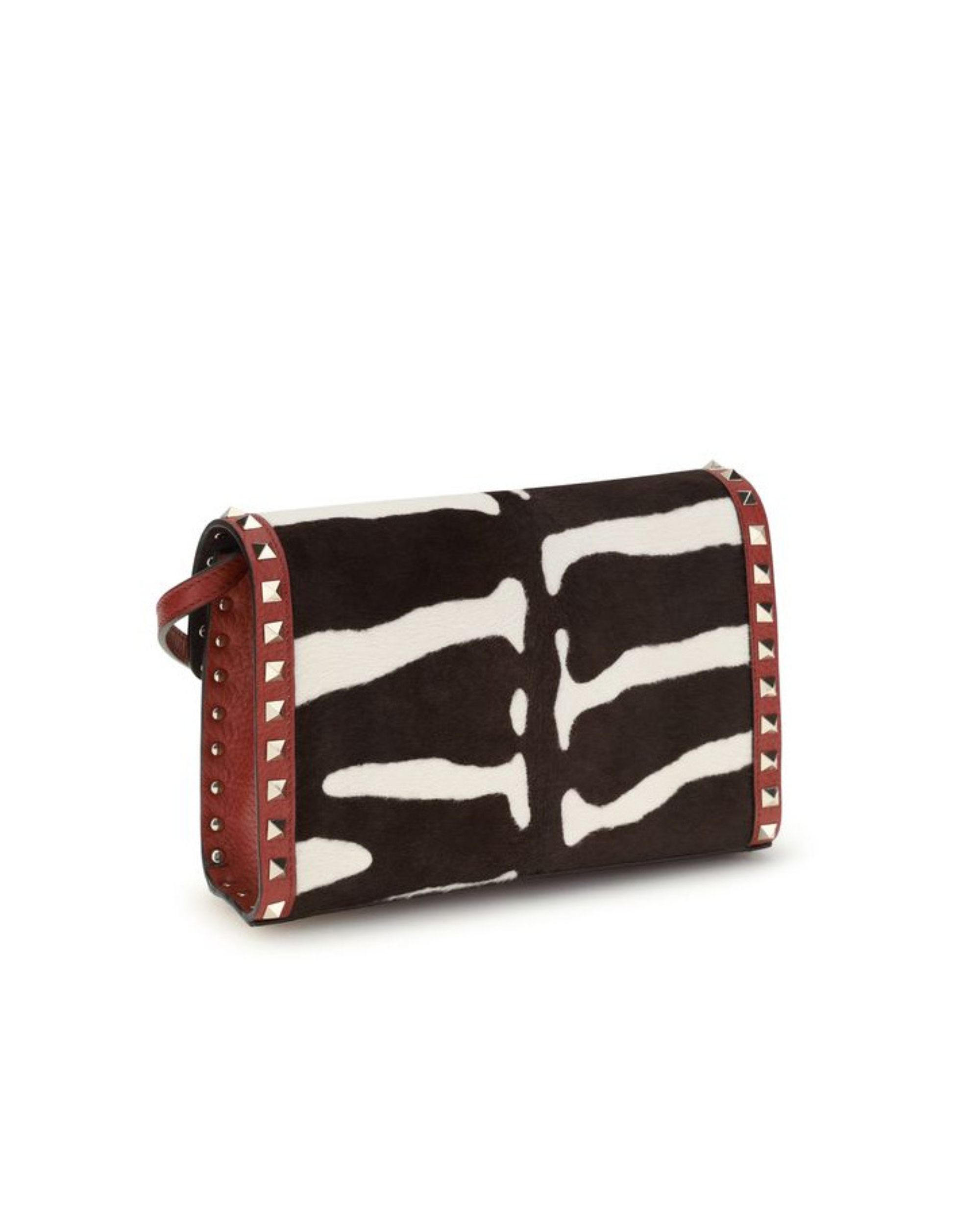 Valentino Garavani – Zebra Print Rockstud Shoulder Bag