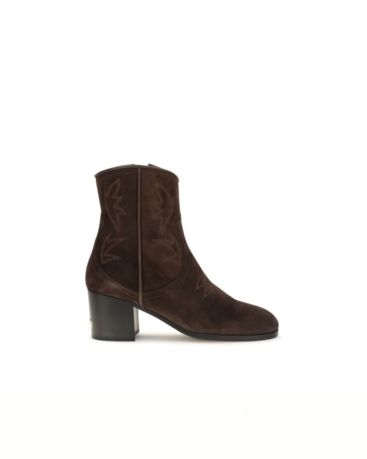 Valentino Garavani - Zimmy Ankle Boots in Suede Marrone