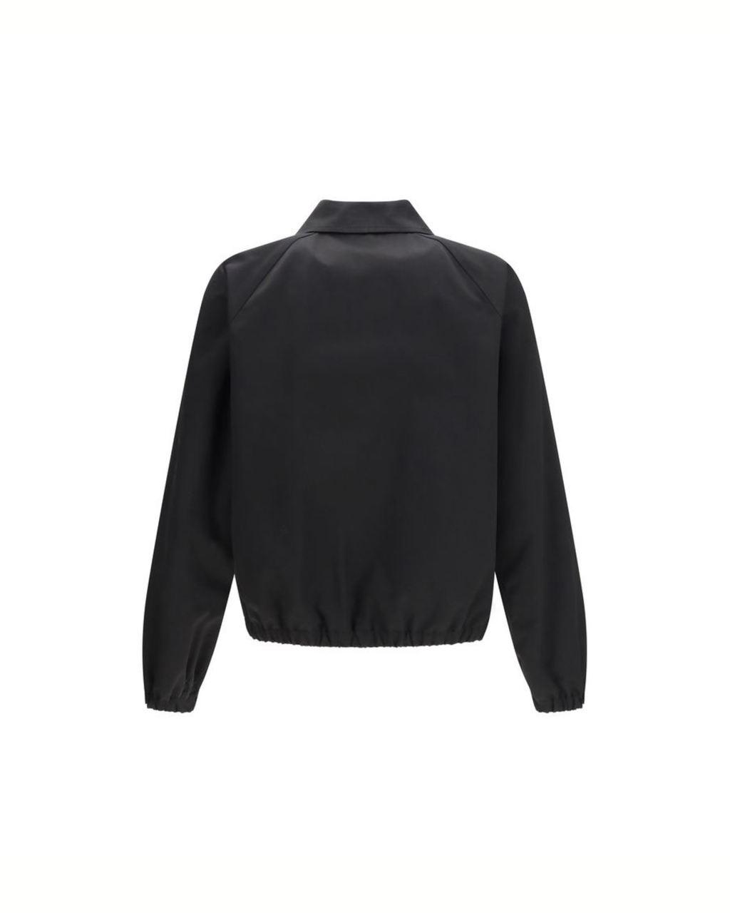 Valentino Giacca con Colletto e Zip in Cotone Nero