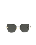 Valentino Garavani – Occhiali da Sole Geometric Metal VLogo Black