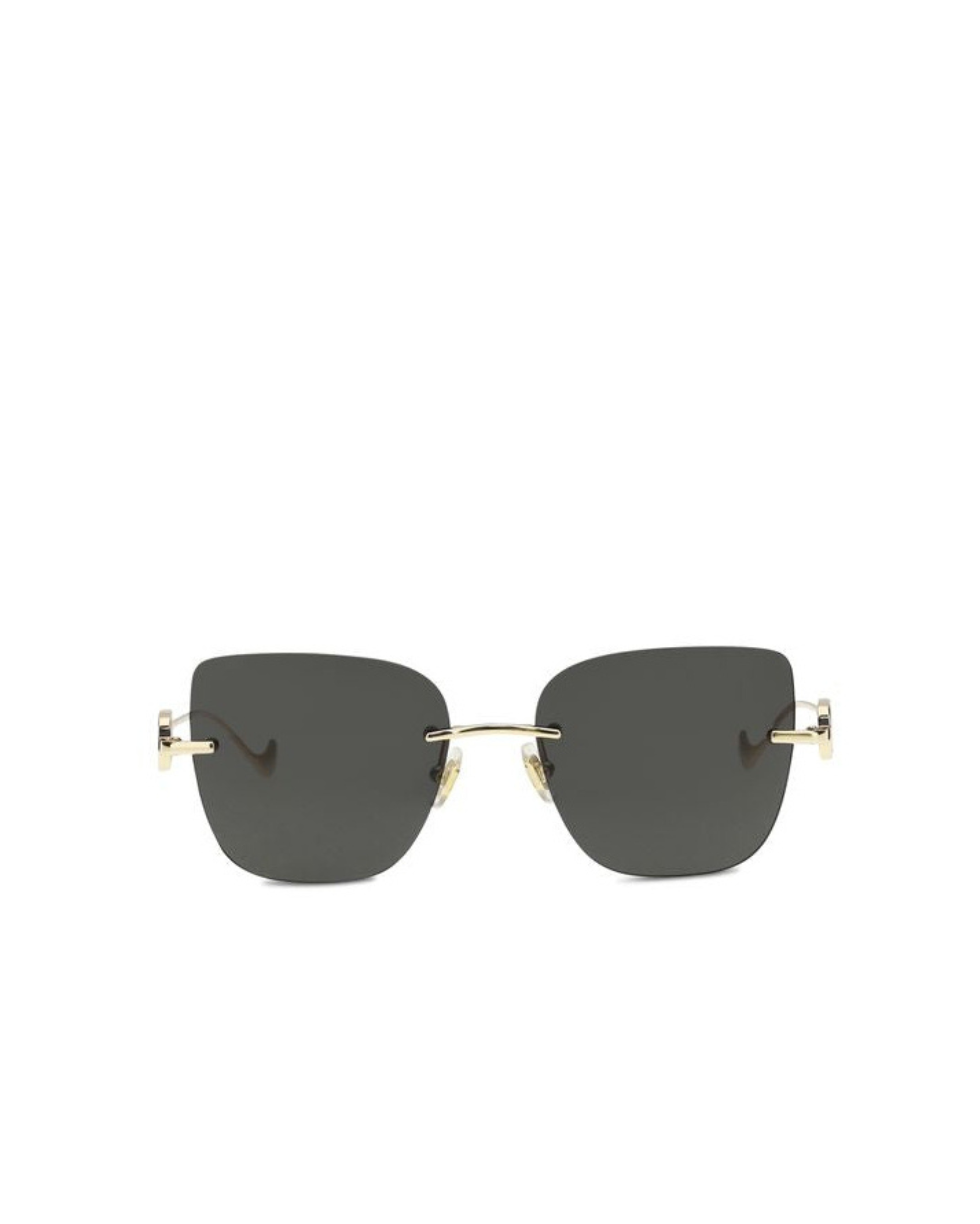 Valentino Garavani – Occhiali da Sole Geometric Metal VLogo Black