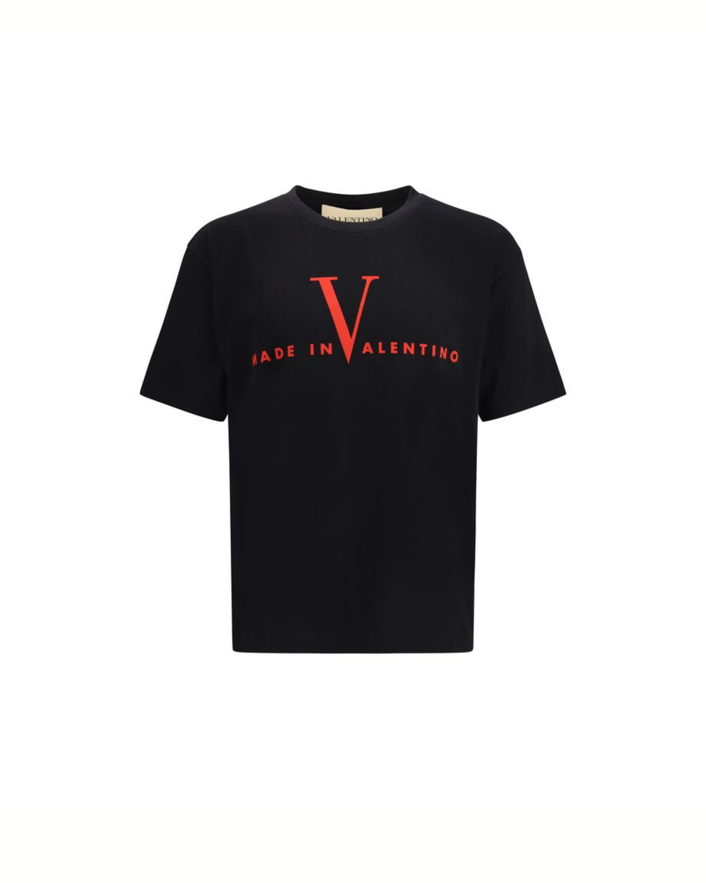 Valentino T-Shirt “Made in Valentino” Nera