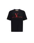 Valentino T-Shirt “Made in Valentino” Nera