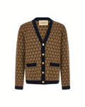 Valentino Toute La V Cashmere Cardigan