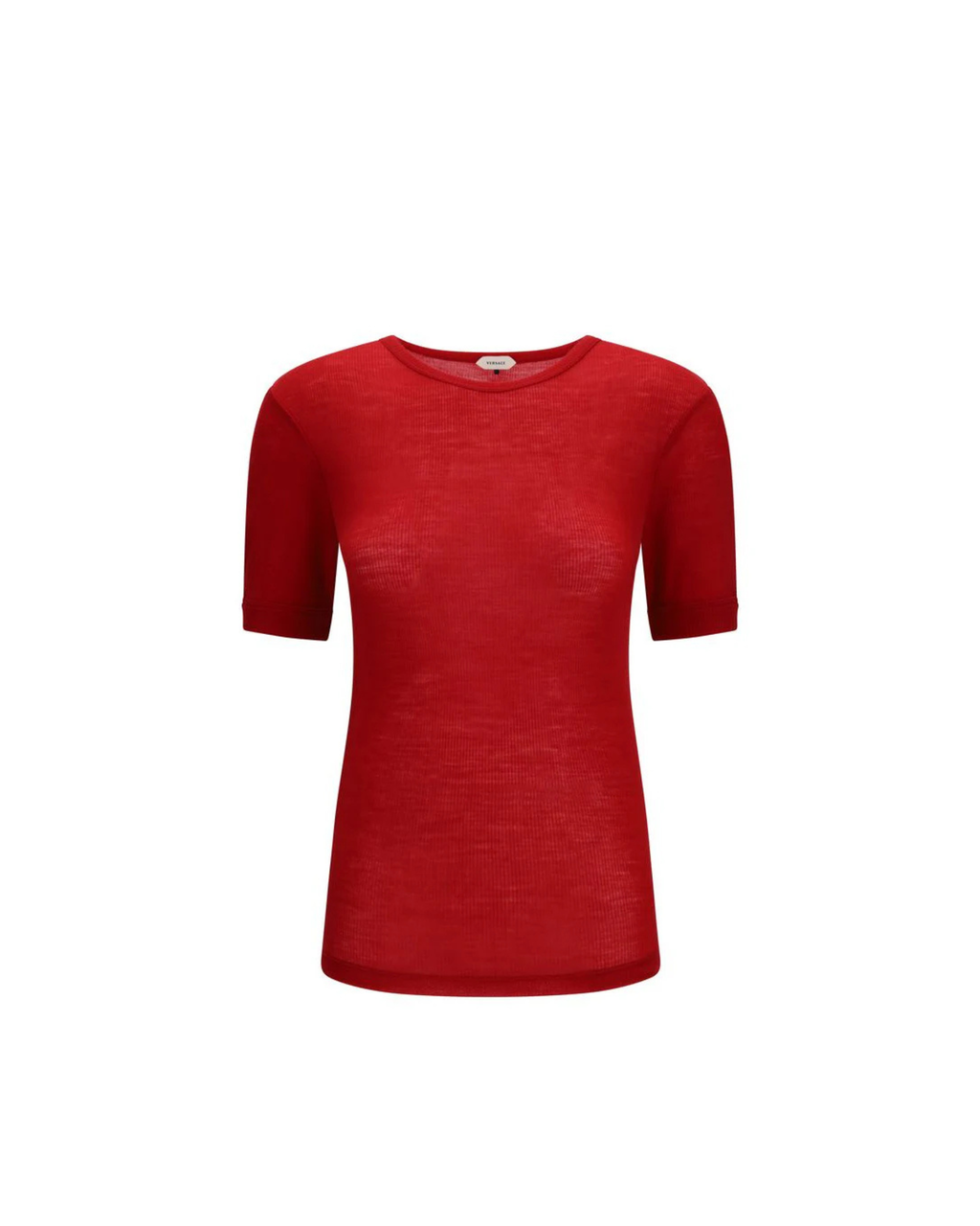 Stile-Ifs-Versace-Ribbed-Wool-Knit-T-Shirt-Red
