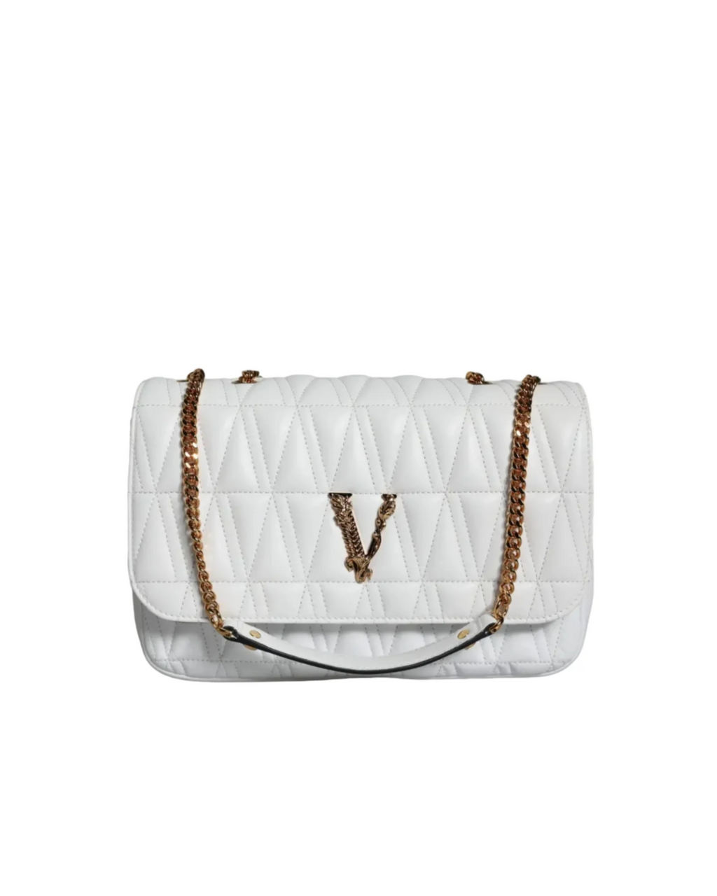 Versace – Virtus Quilted Crossbody Bag