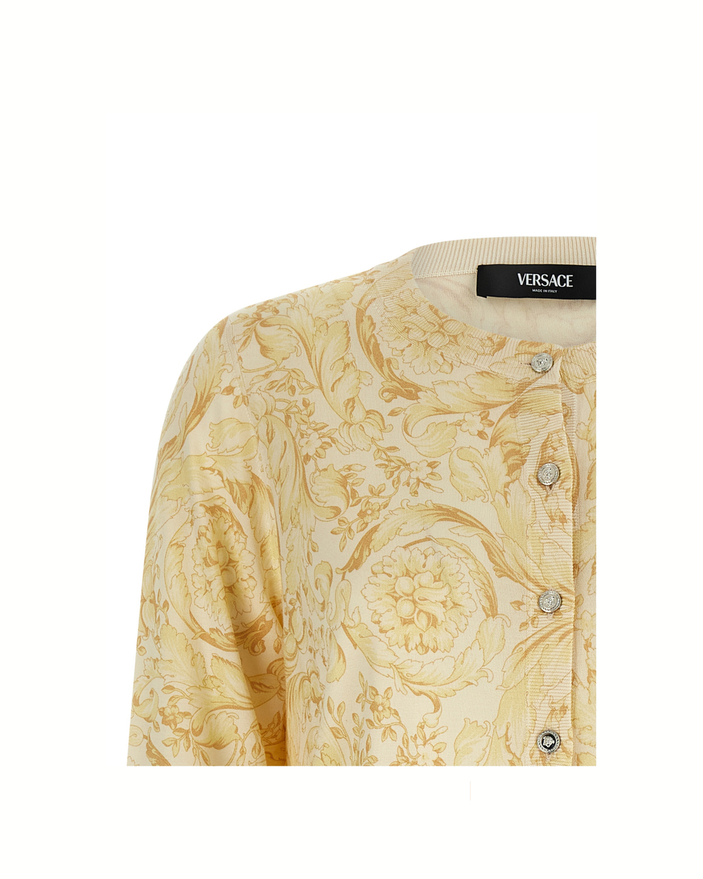 Versace – Barocco '92 Silk Cardigan