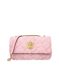 Versace – Barocco Quilted Chain Shoulder Bag Pink