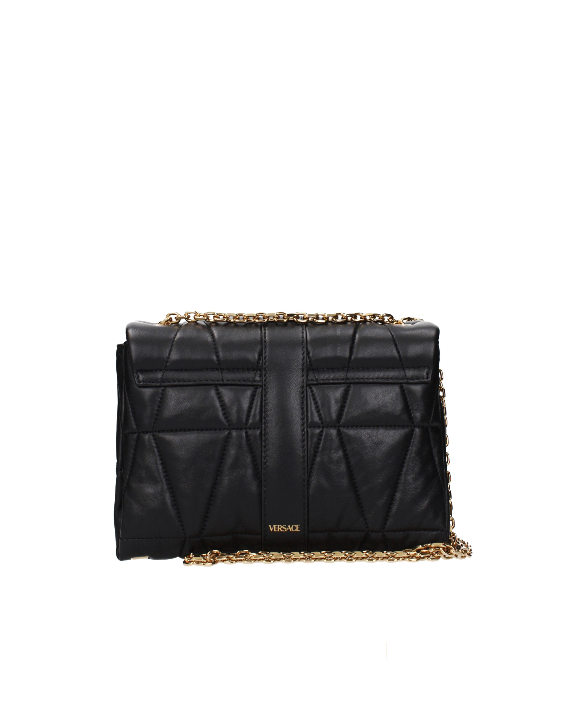 Versace – Borsa a Spalla Medusa Trapuntata Donna
