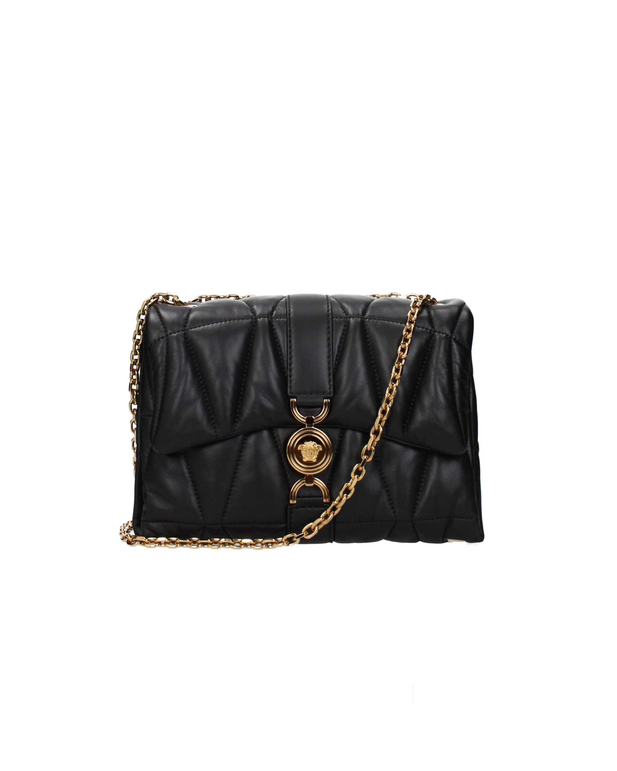 Versace – Borsa a Spalla Medusa Trapuntata Donna