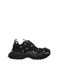 Versace – Crystal Rhinestone Sneakers Black
