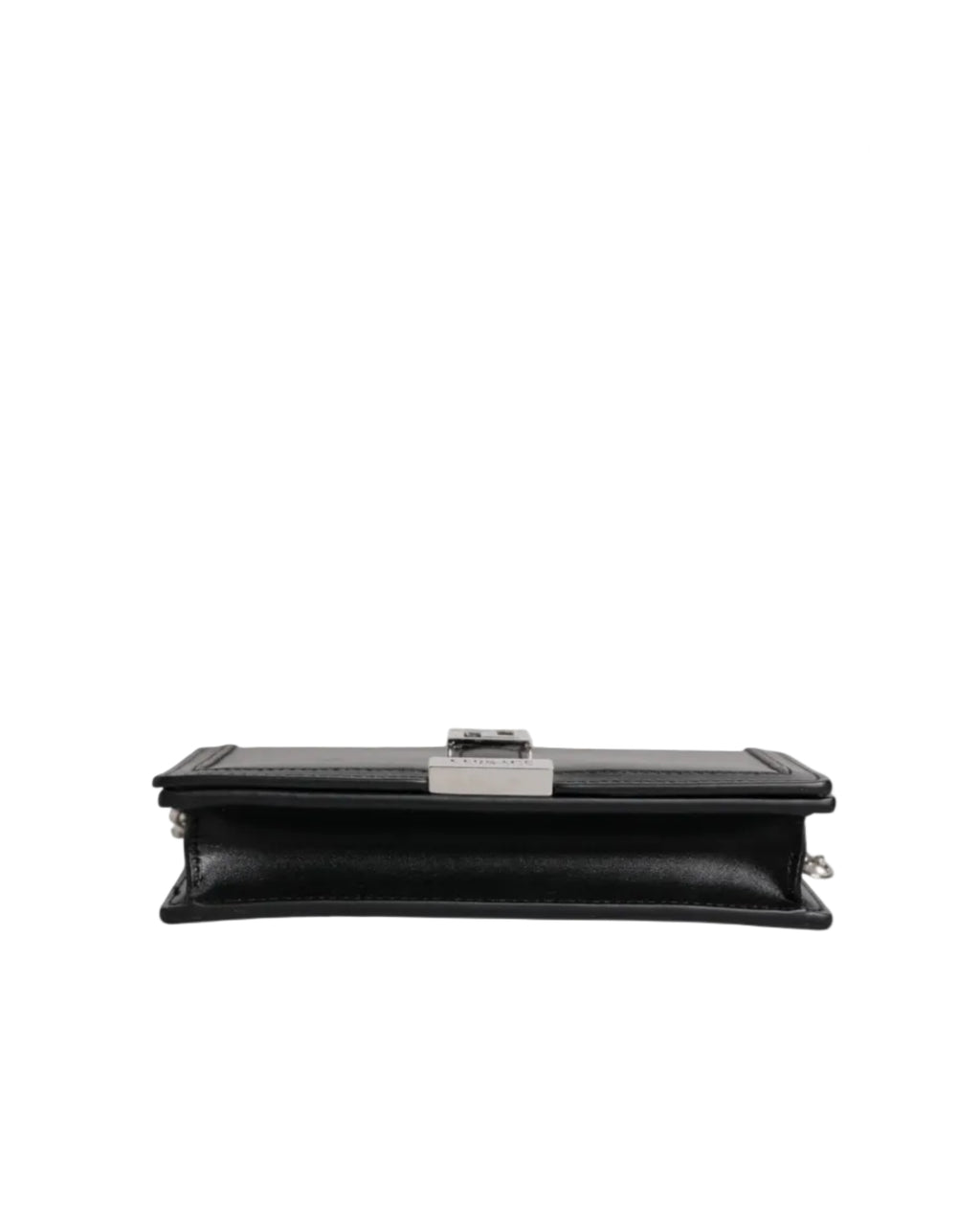 Versace – Greca Chain Leather Crossbody Bag Black